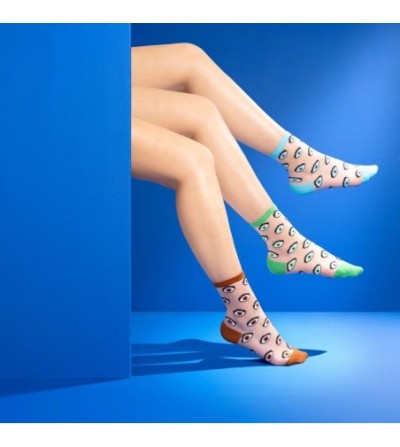 Chaussettes transparentes oeil