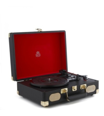 GPO platine disque soho noir/or