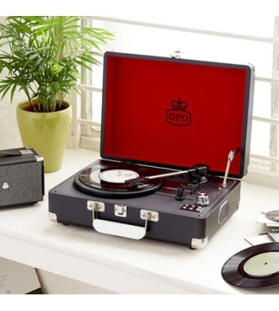 GPO platine disque ATTACHE noir