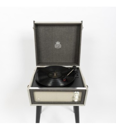 GPO platine disque BERMUDE gris/bleu