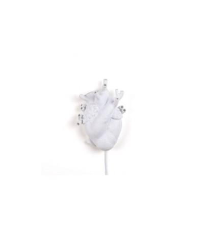 lampe coeur blanc