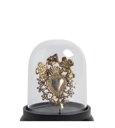 Dome ex voto 1 coeur doré