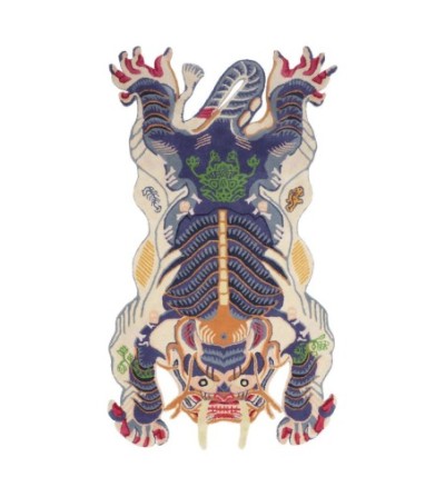 Tapis dragon large 110 x 200 cm