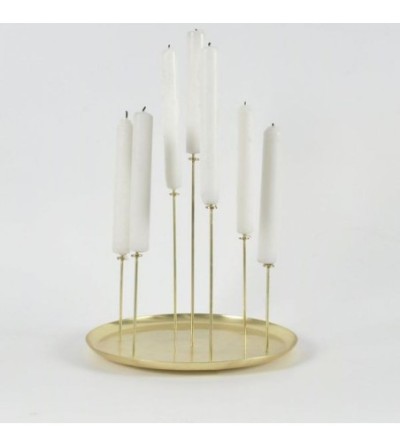 MULTICANDLE PIN: bougeoir laiton