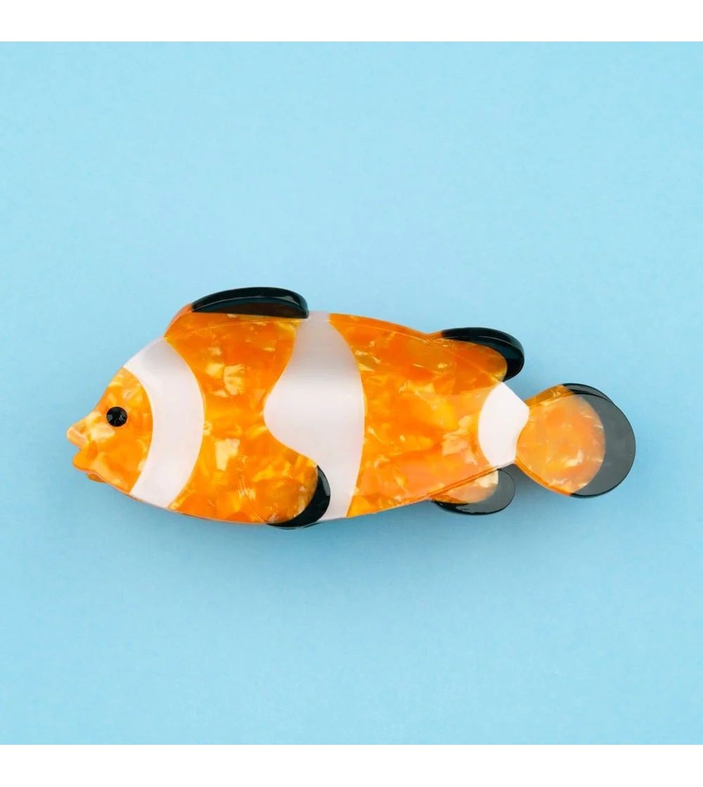 Pince à cheveux poisson clown