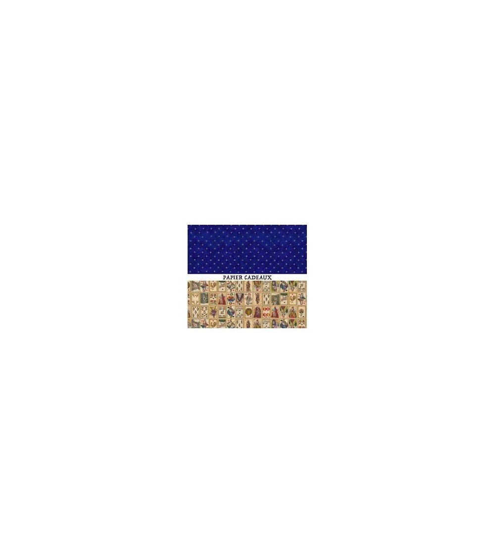 feuilles de papier cadeau x2
