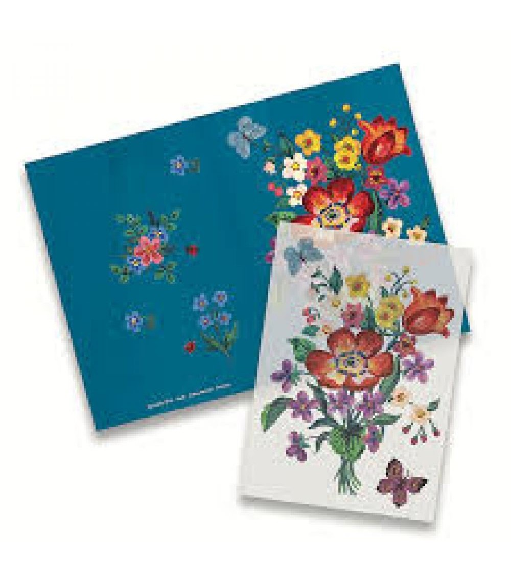 Carte + 2 planches transfert