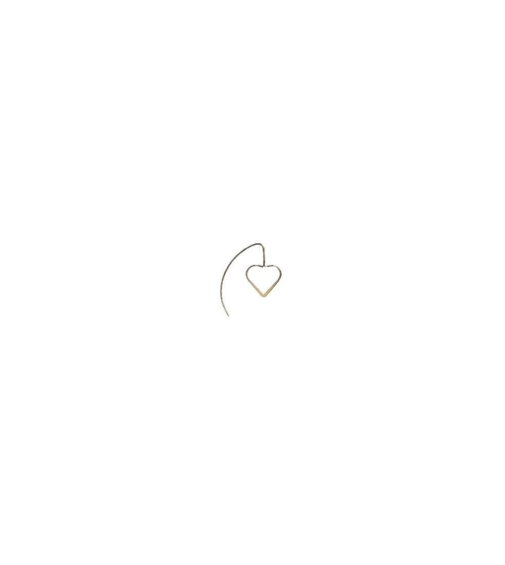 Boucle d'oreille coeur
