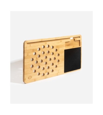 Support en bois pour ordinateur