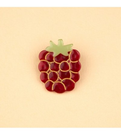 Broche framboise