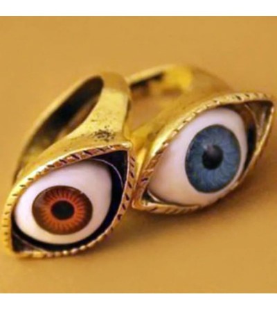 Bague oeil brun